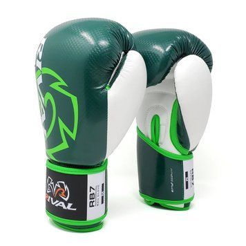 БОКСЕРСЬКІ РУКАВИЧКИ RIVAL RB7 FITNESS PLUS BAG RB7green12 фото
