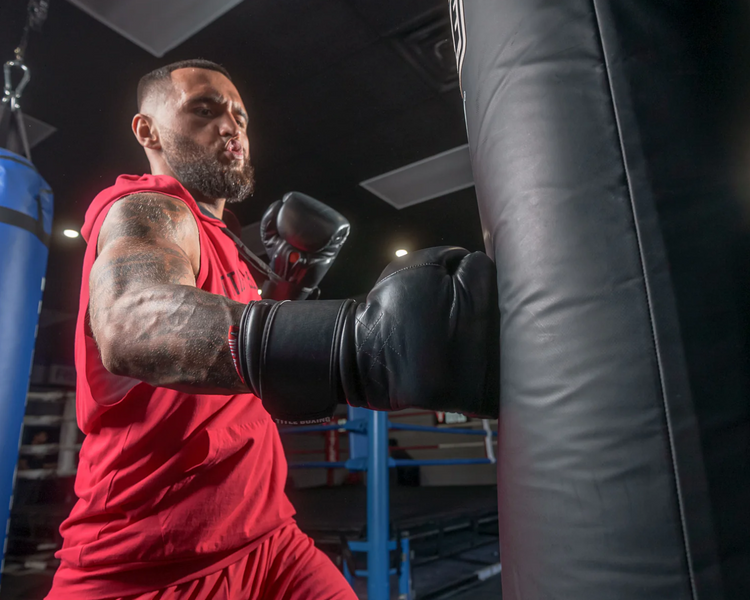 Боксерські рукавички TITLE Boxing KO-Vert Training TKV-bk-14 фото