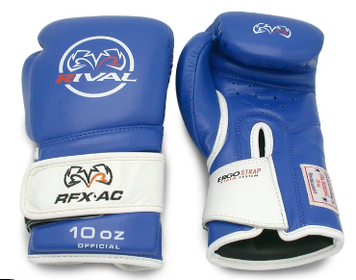 Аматорські рукавиці Rival RFX-AC Amateur Competition Fight Gloves RFX-AC-blu12 фото