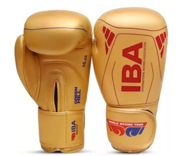 Рукавички боксерські &ldquo;SUPER STAR&rdquo; Gold Edition ліцензовані IBA GHIBAG-RD-12 фото