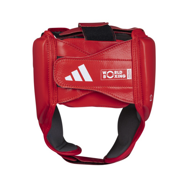 Боксерський шолом Adidas з ліцензією World Boxing WB-RED-S фото