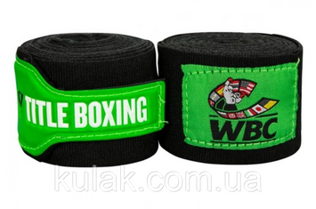 Боксерські бинти WBC 4.76m TITLE WBCbk фото