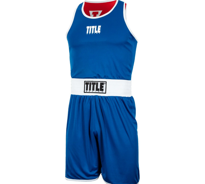 Двостороння форма TITLE Boxing Aerovent Elite Amateur Boxing Set 2.0 TBl фото